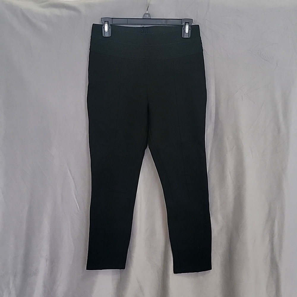 ZARA Comfy Black Legging Viscosa and Elastic, Office Pants, Size M Petite